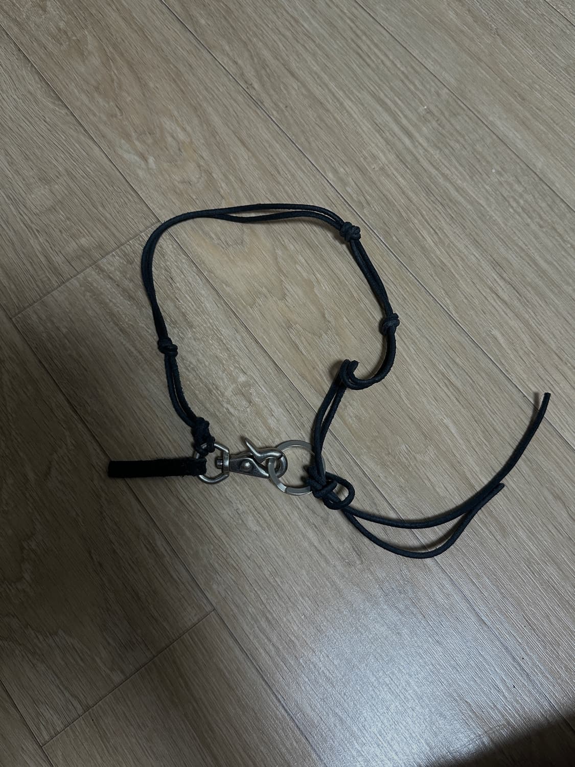 아워레가시 라돈 레더 키체인 블랙 상품이미지3