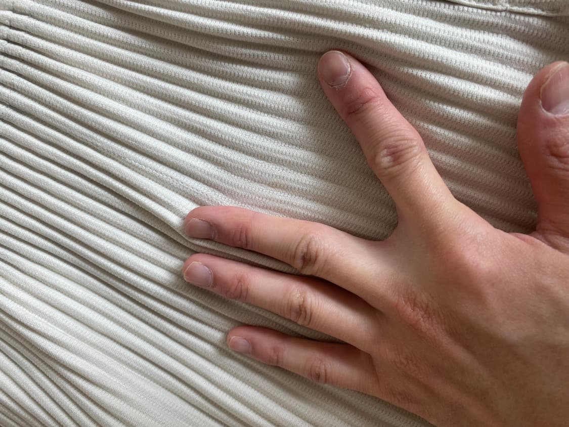 옴므플리세 아이보리 셋업 애 상품이미지5