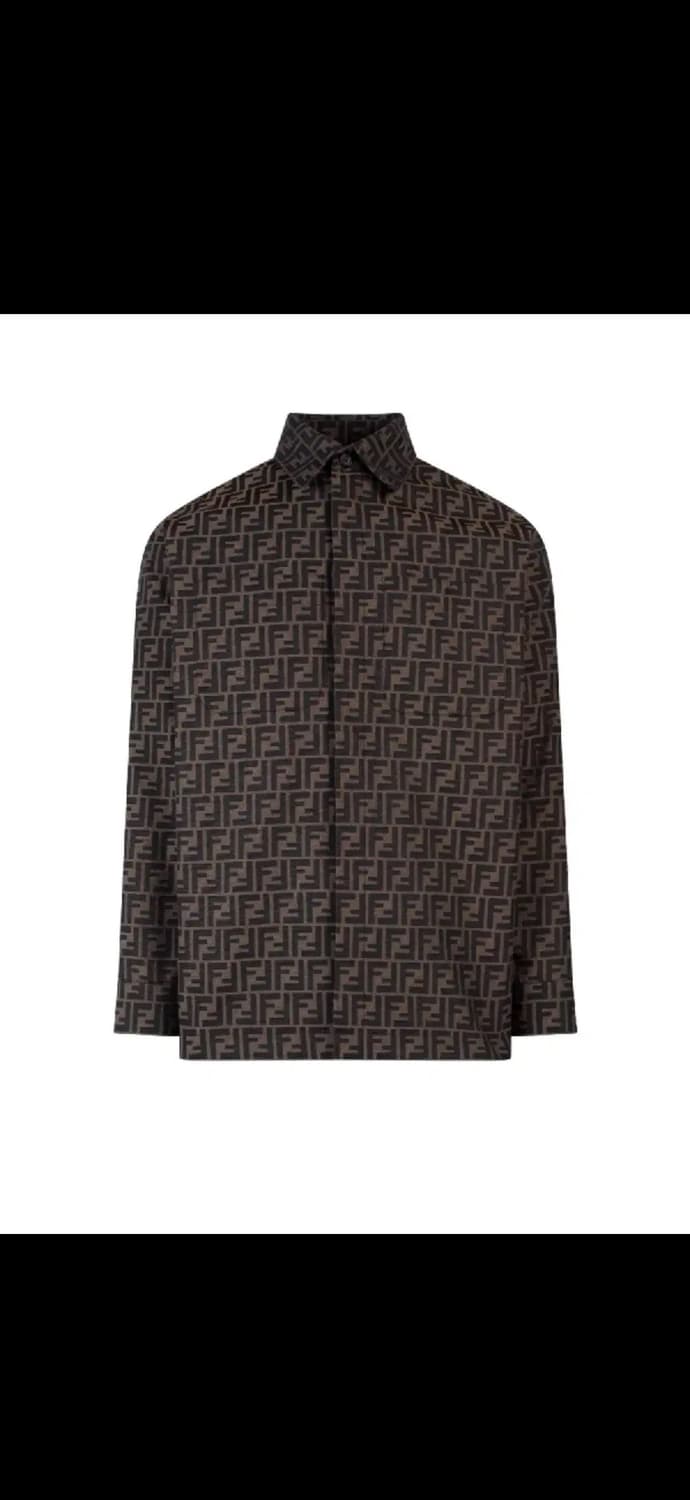 펜디  올오버 FF 자카드 로고 자켓52  상품이미지1