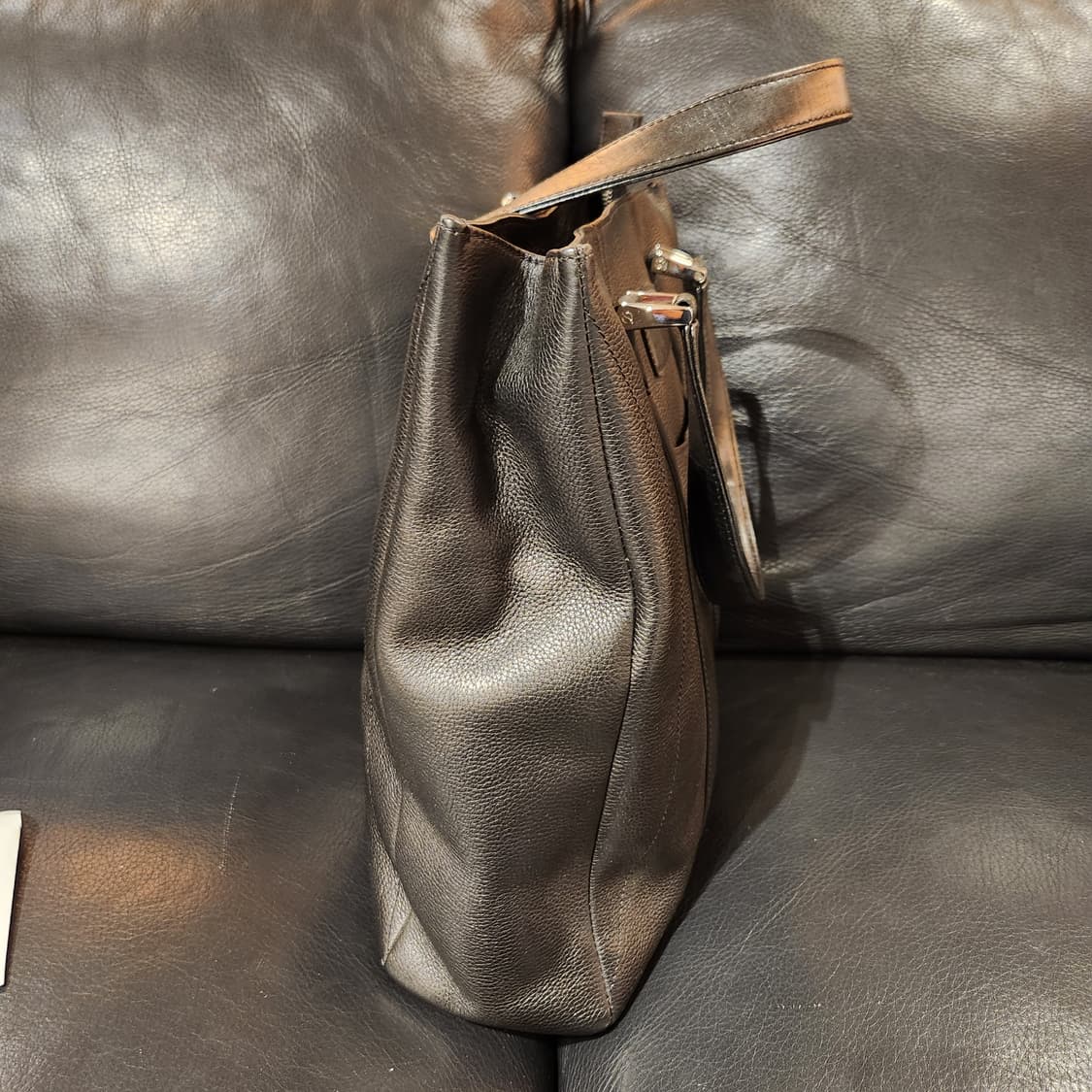 S.T.Dupont 듀퐁 라인D 소프트그레인 토트백 블랙 상품이미지6