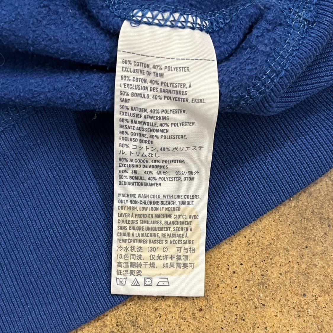 아베크롬비 블루 파랑 후드집업 상품이미지7