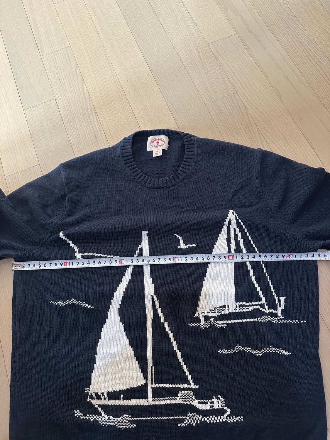 브룩스브라더스 세일보트 크루넥 니트스웨터 M 상품이미지4