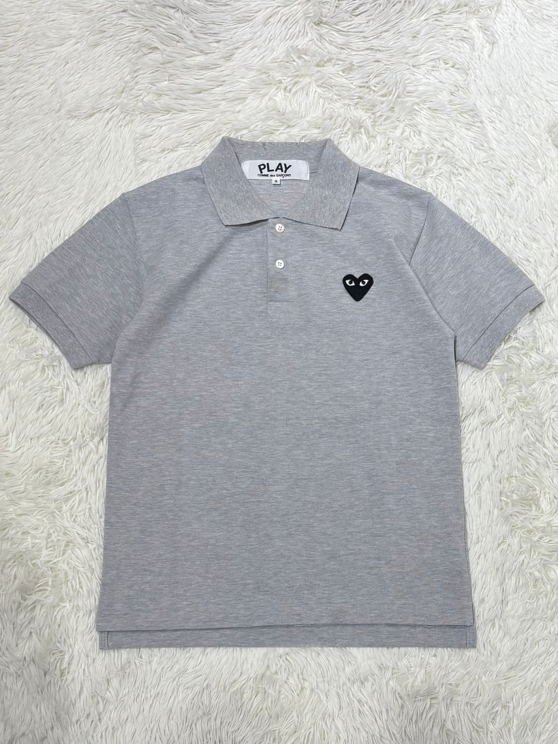 꼼데가르송 블랙와펜 반팔 카라티 상품이미지3