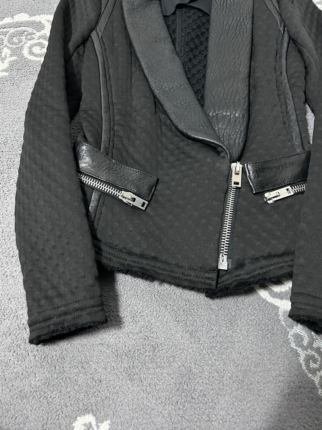 IRO Quilted Leather Gothic Trim Blazer 상품이미지3