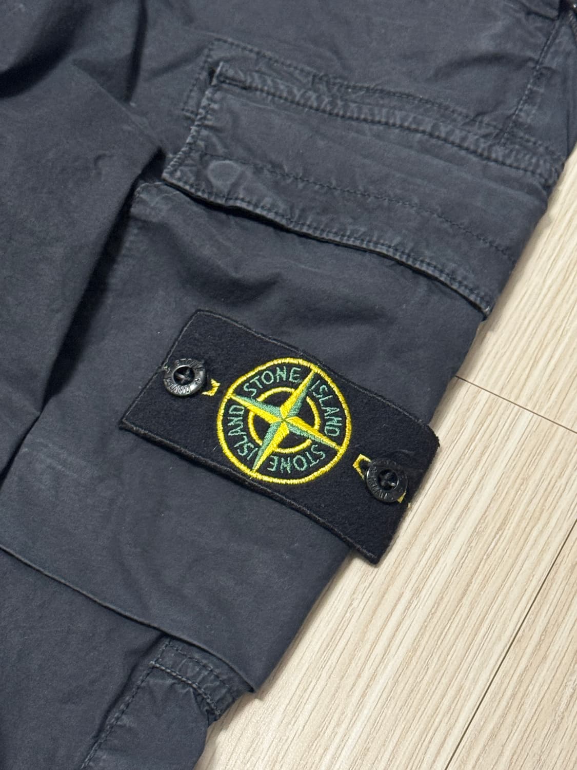 스톤아일랜드 카고 조거 블랙 상품이미지2