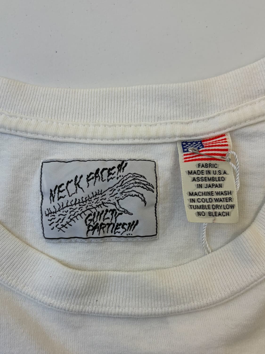 와코마리아 X 넥 페이스 파라다이스 도쿄2 데드스킨 티셔츠 상품이미지4