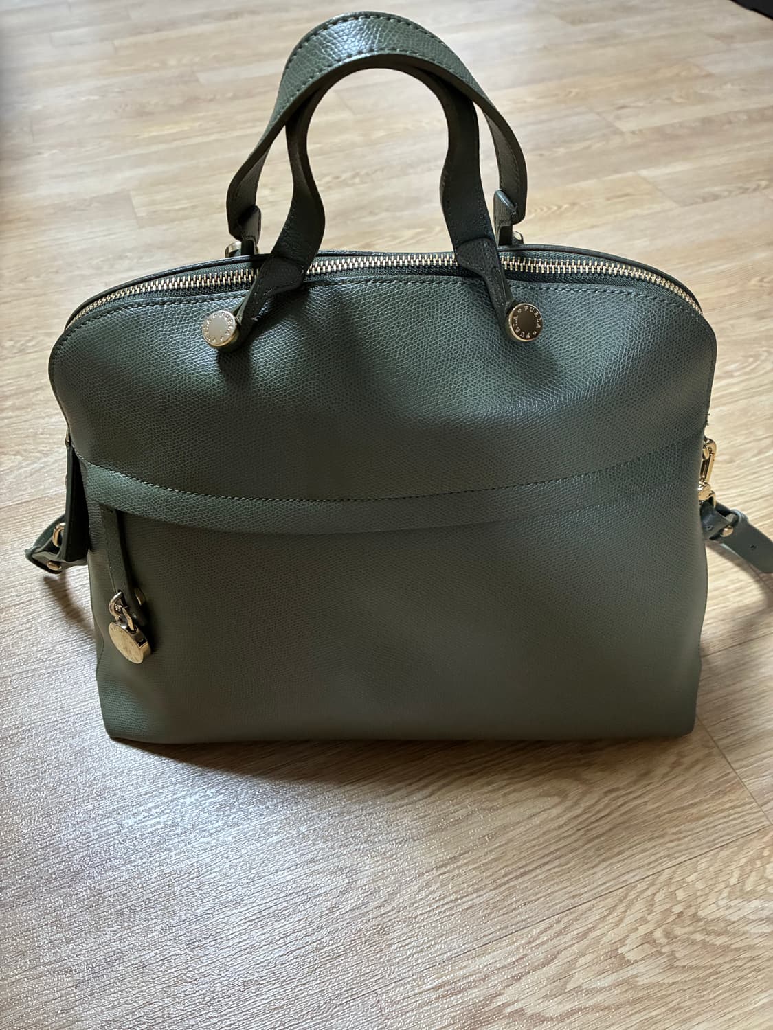 훌라 올리브색 토트백 상품이미지2