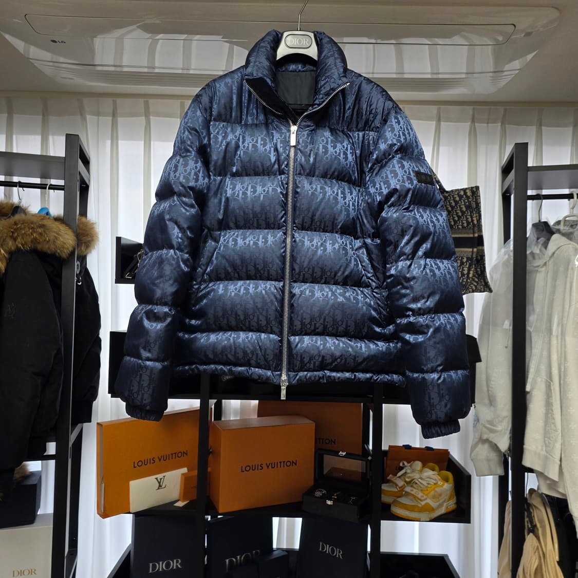 {클로젯}[48][23F/w]디올 오블리크 숏 다운 패딩 자켓 상품이미지1