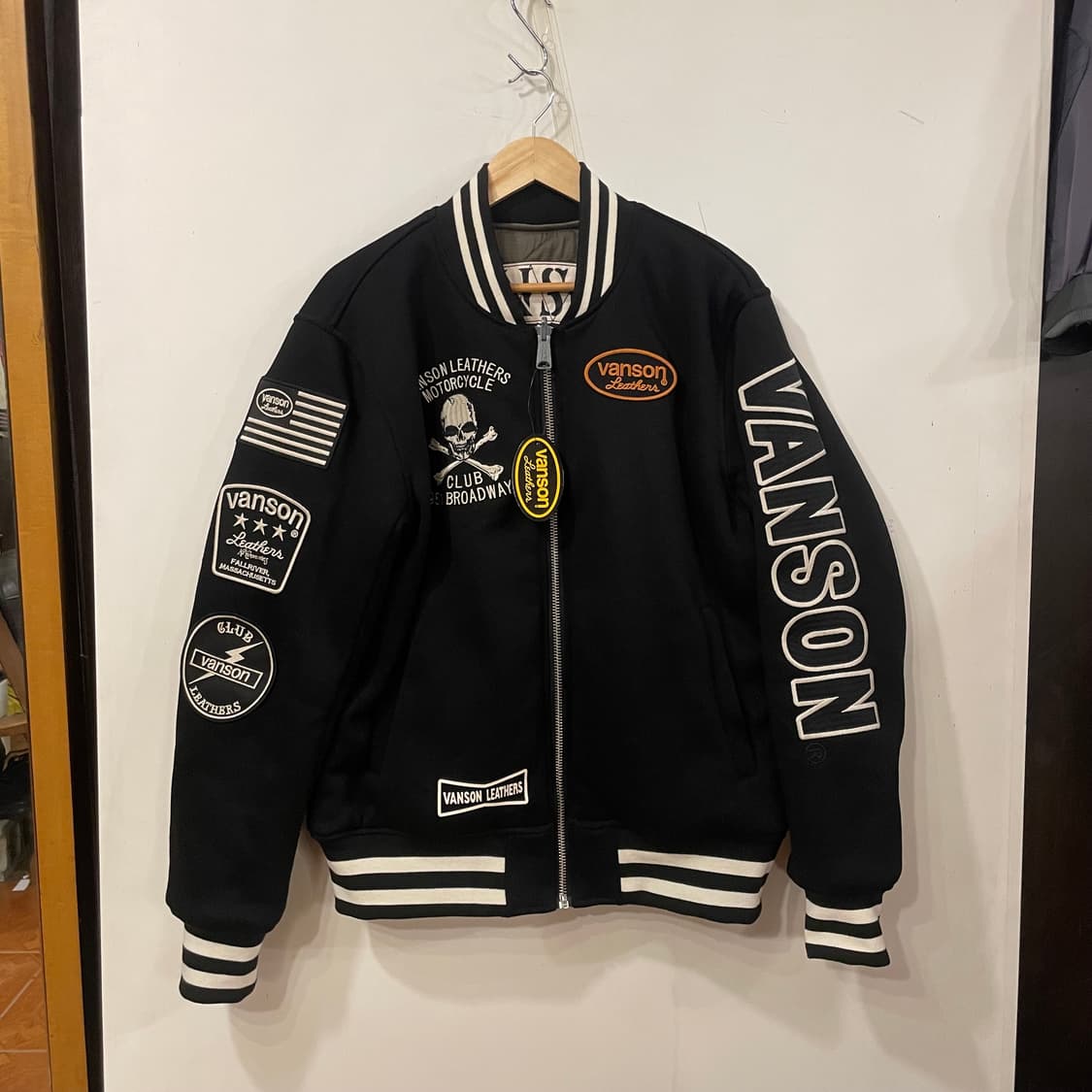 밴슨 리버시블 봄버 L 상품이미지1