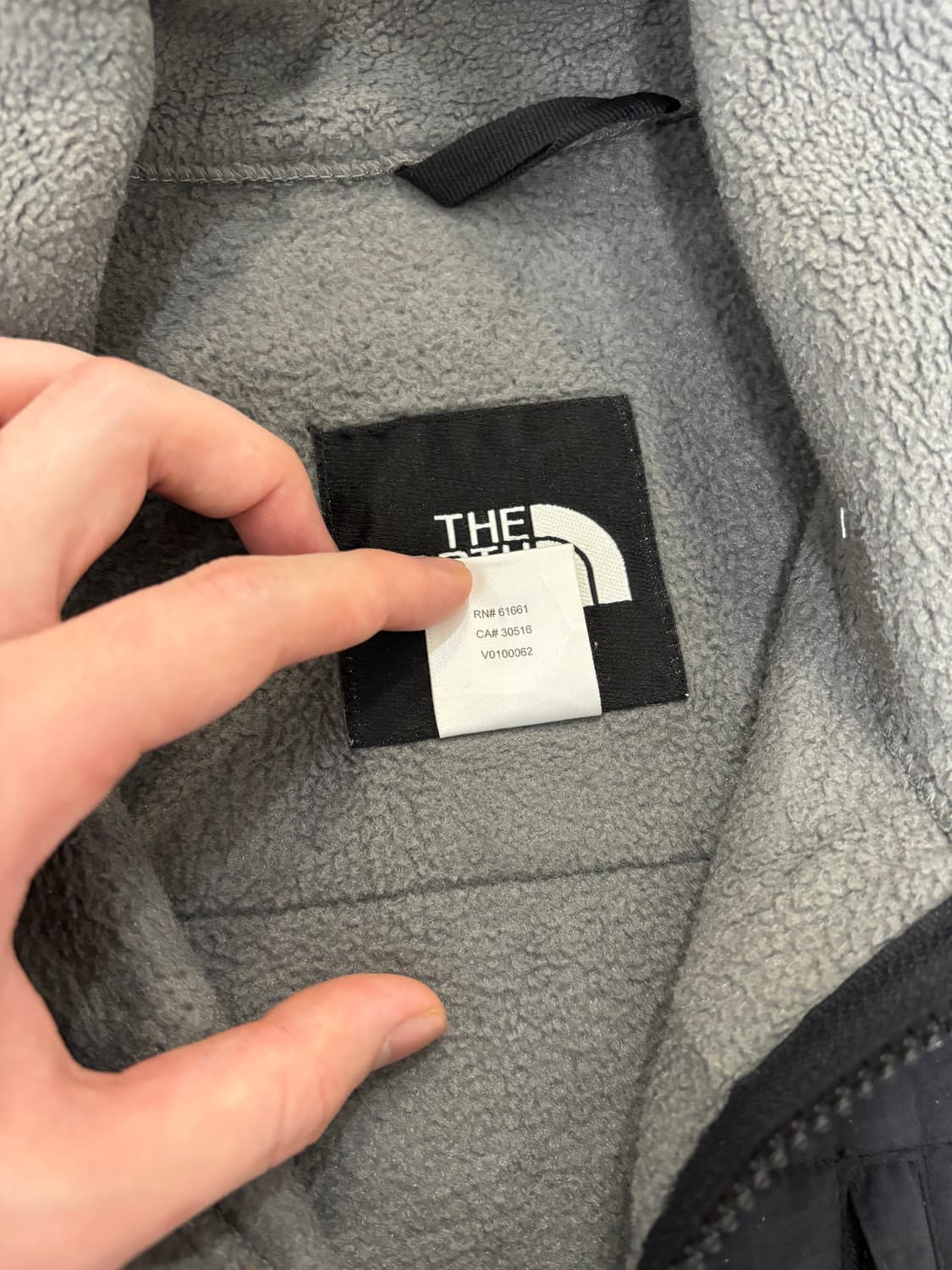 노스페이스 블랙 데날리 플리스 자켓  상품이미지5