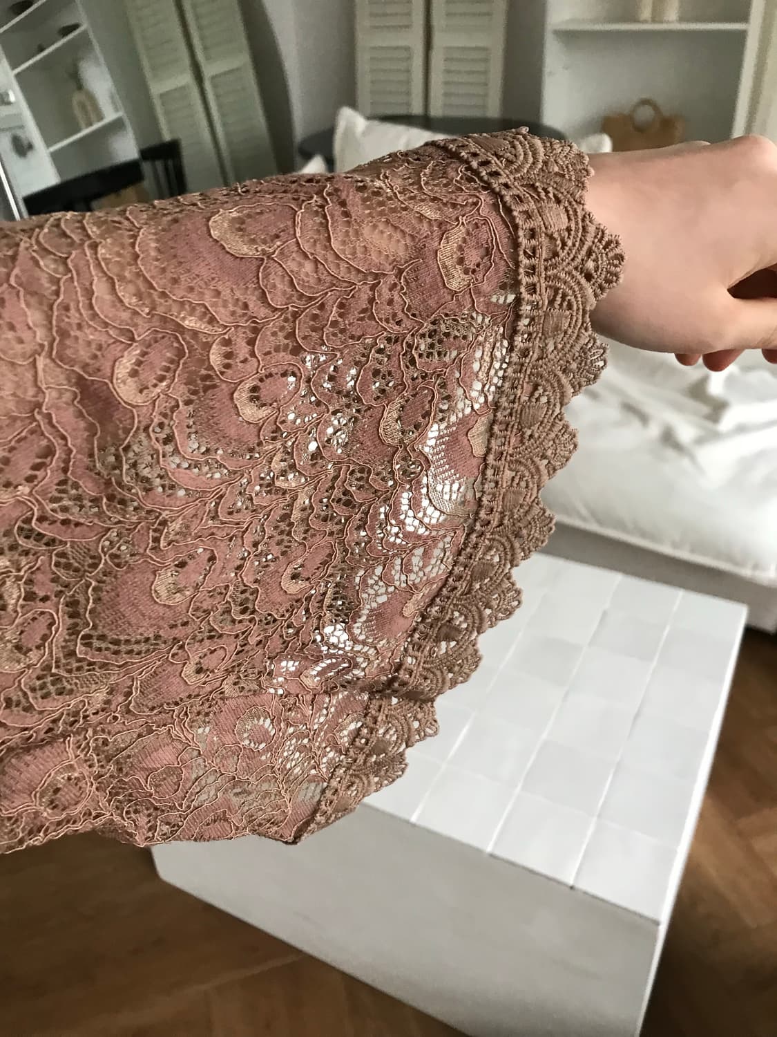 vintage lace top 상품이미지5