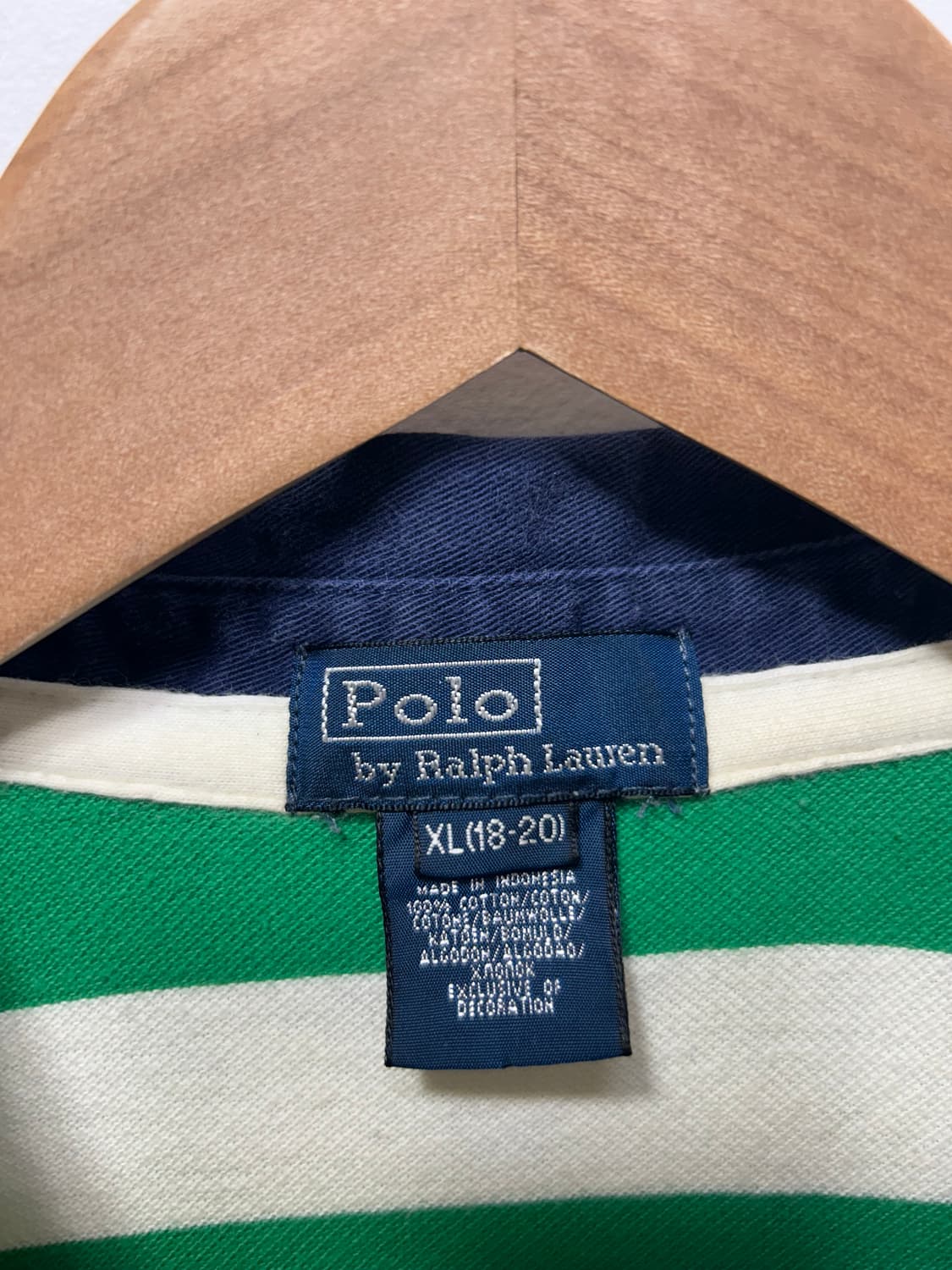 랄프로렌 폴로 셔츠 남성 미국 빈티지 반팔 XL 실측  상품이미지4