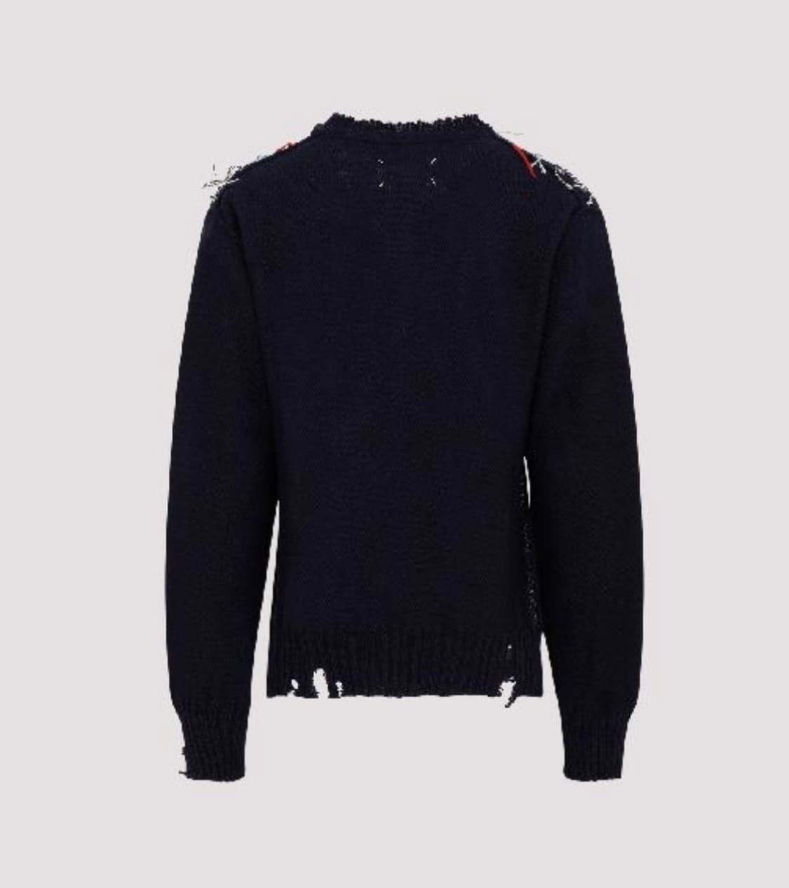 메종마르지엘라 컷아웃 아가일 언피니쉬 니트 M (택달린 새상품) 상품이미지2