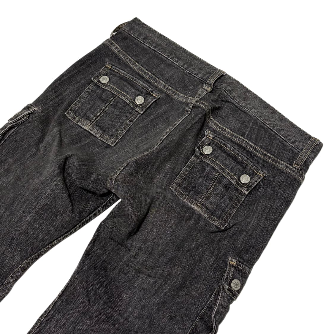 Oririn dark gray cargo boot cut jeans 상품이미지5