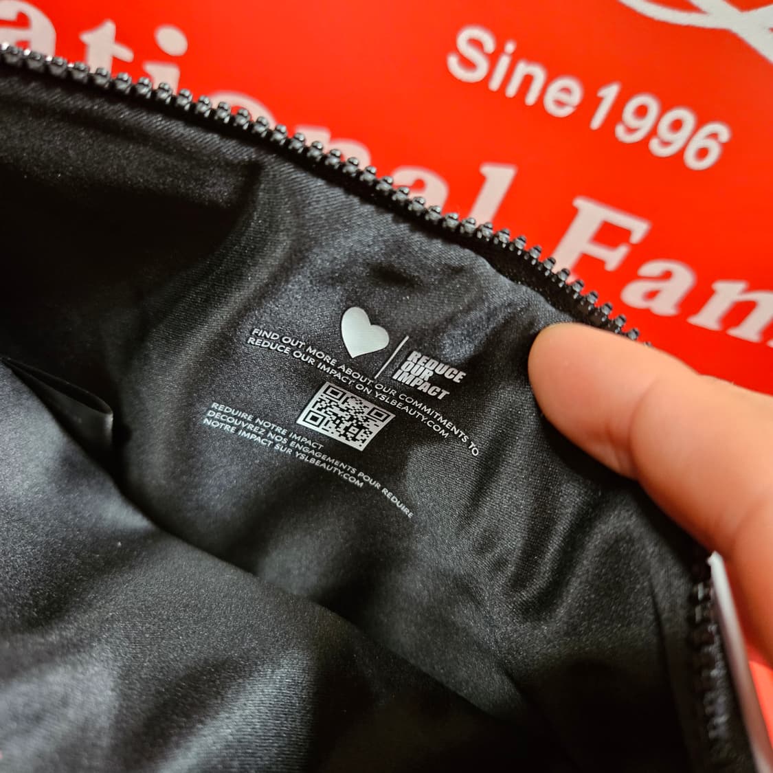 입생로랑(YSL) 뷰티 파우치 클러치 21 x 14 size 상품이미지6