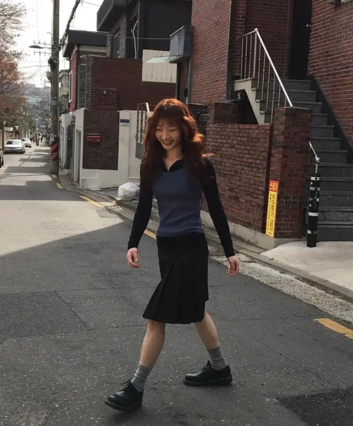 nyunyu wear chke skirt black s 상품이미지3