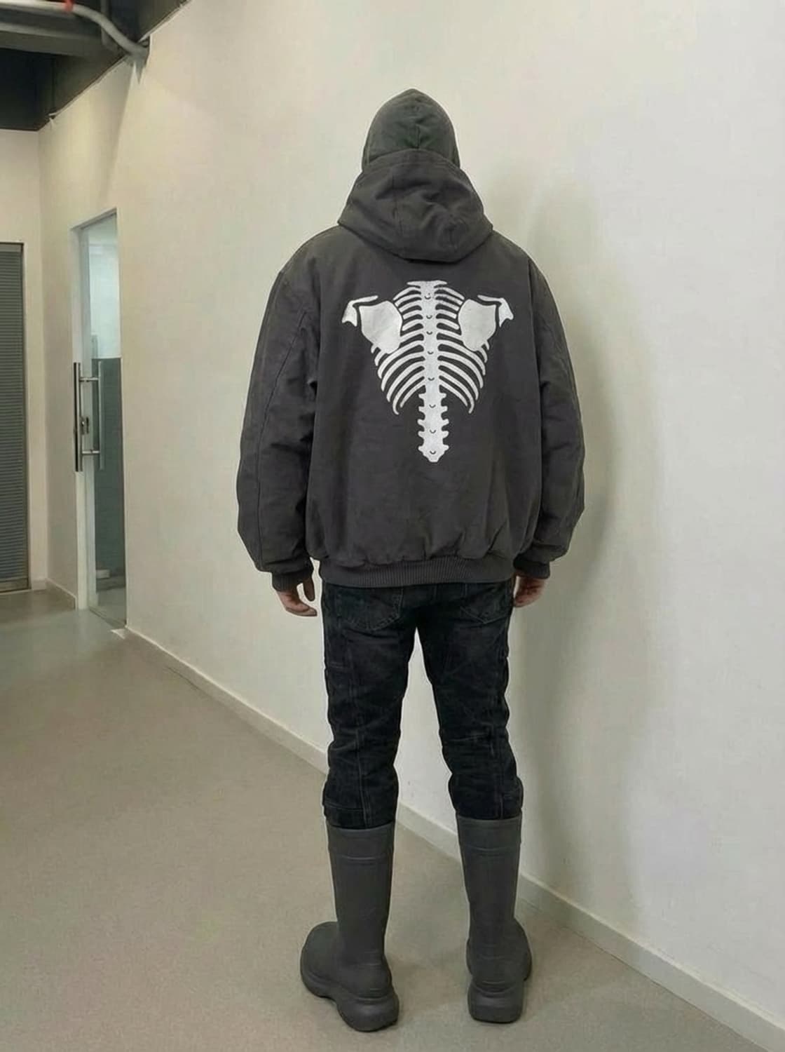 칼하트 x 팀버테치 본 후드 wip 자켓 차골 상품이미지2