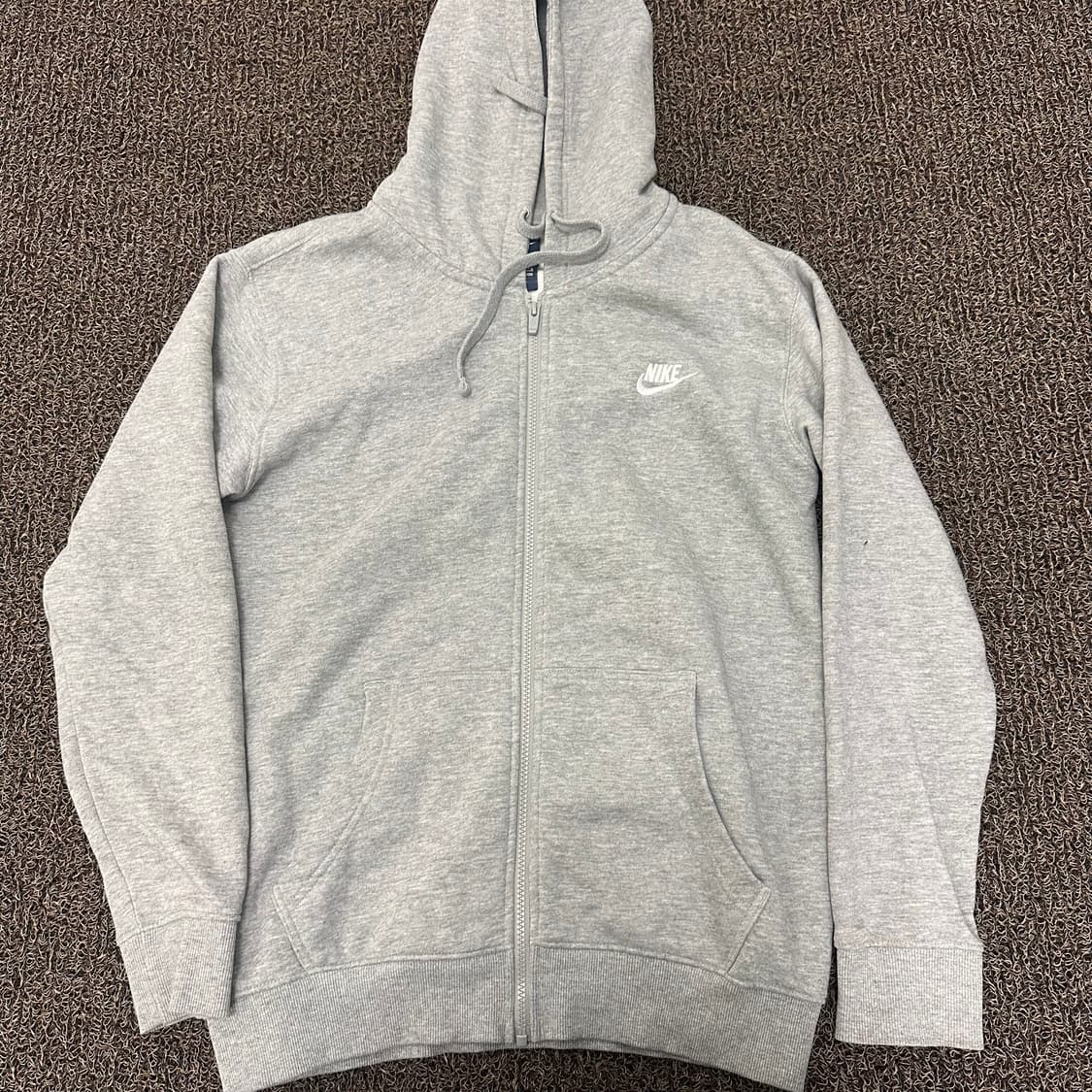 NIKE 나이키 기모 후드집업 그레이 L 상품이미지1