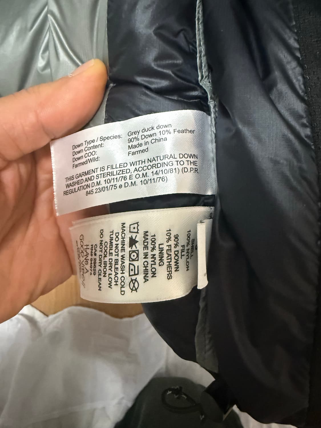 [s]스투시 패딩 상품이미지4