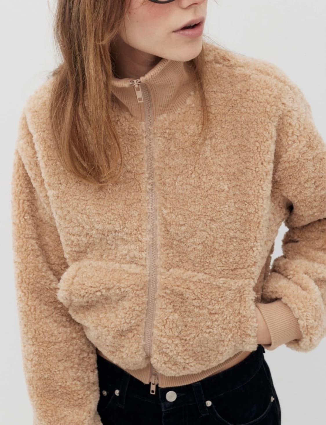 로우 클래식 퍼 자켓 상품이미지4