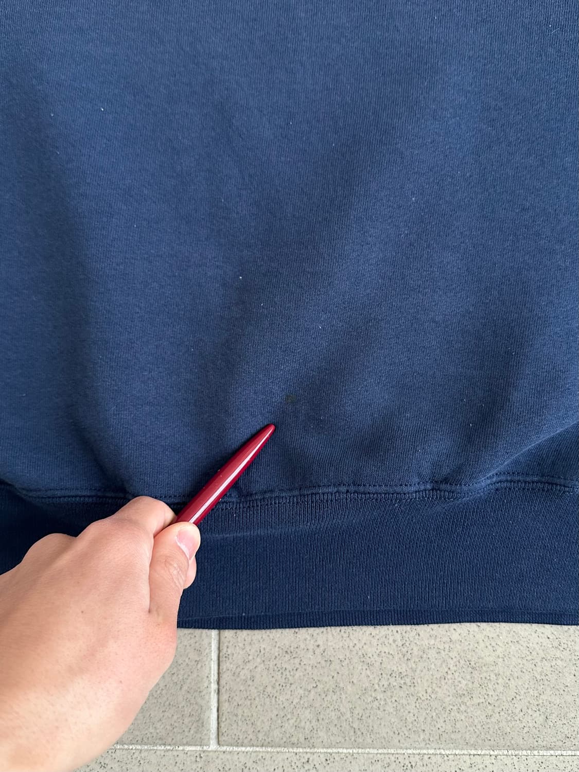 90s 빈티지 러셀 스웻셔츠 네이비 L USA 상품이미지6