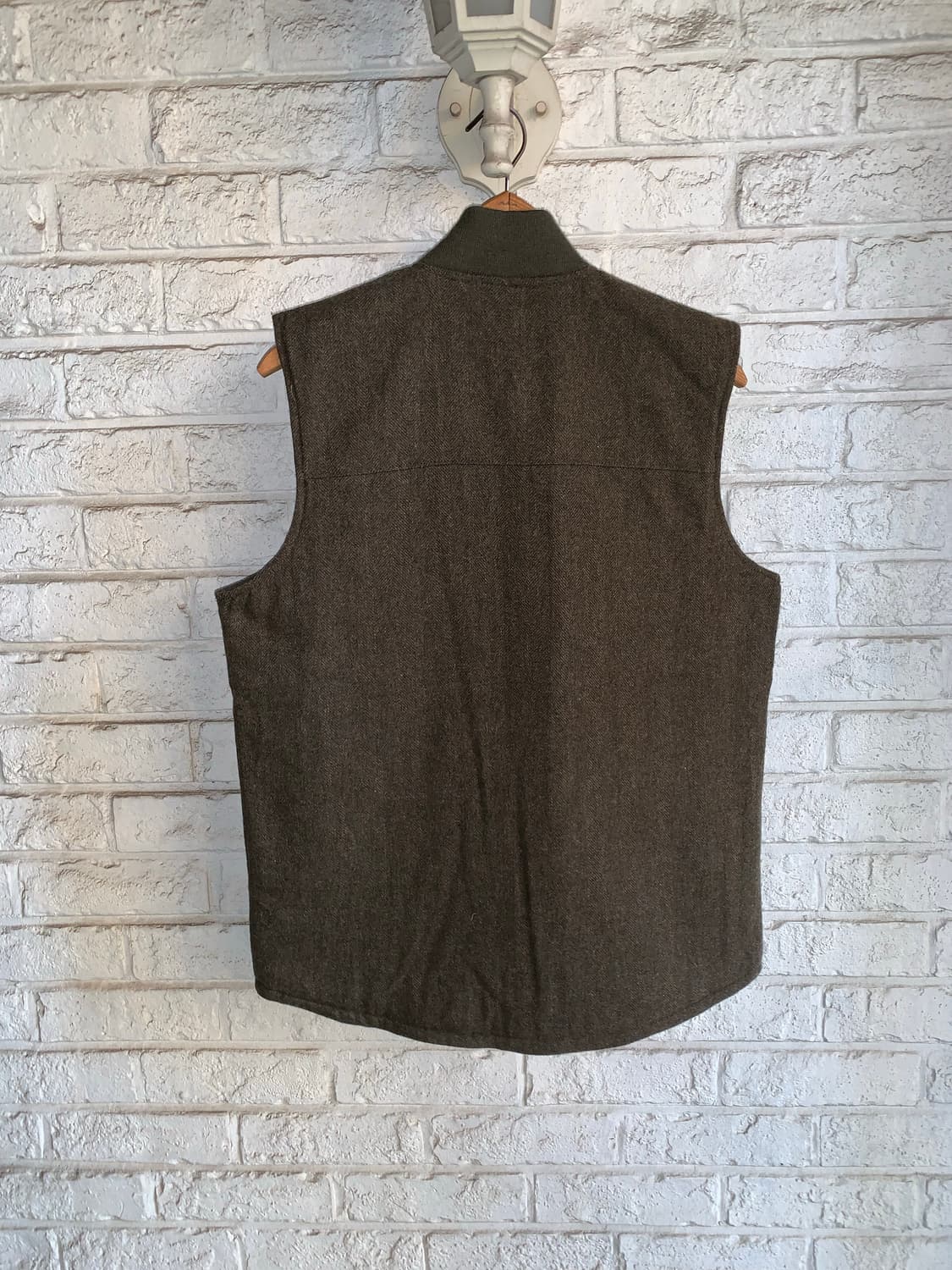 빈티지 울리치 헤링본 울 베스트 95 상품이미지7