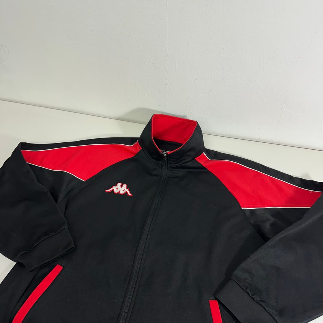 L 카파 블랙 트랙탑 집업 져지 상품이미지1