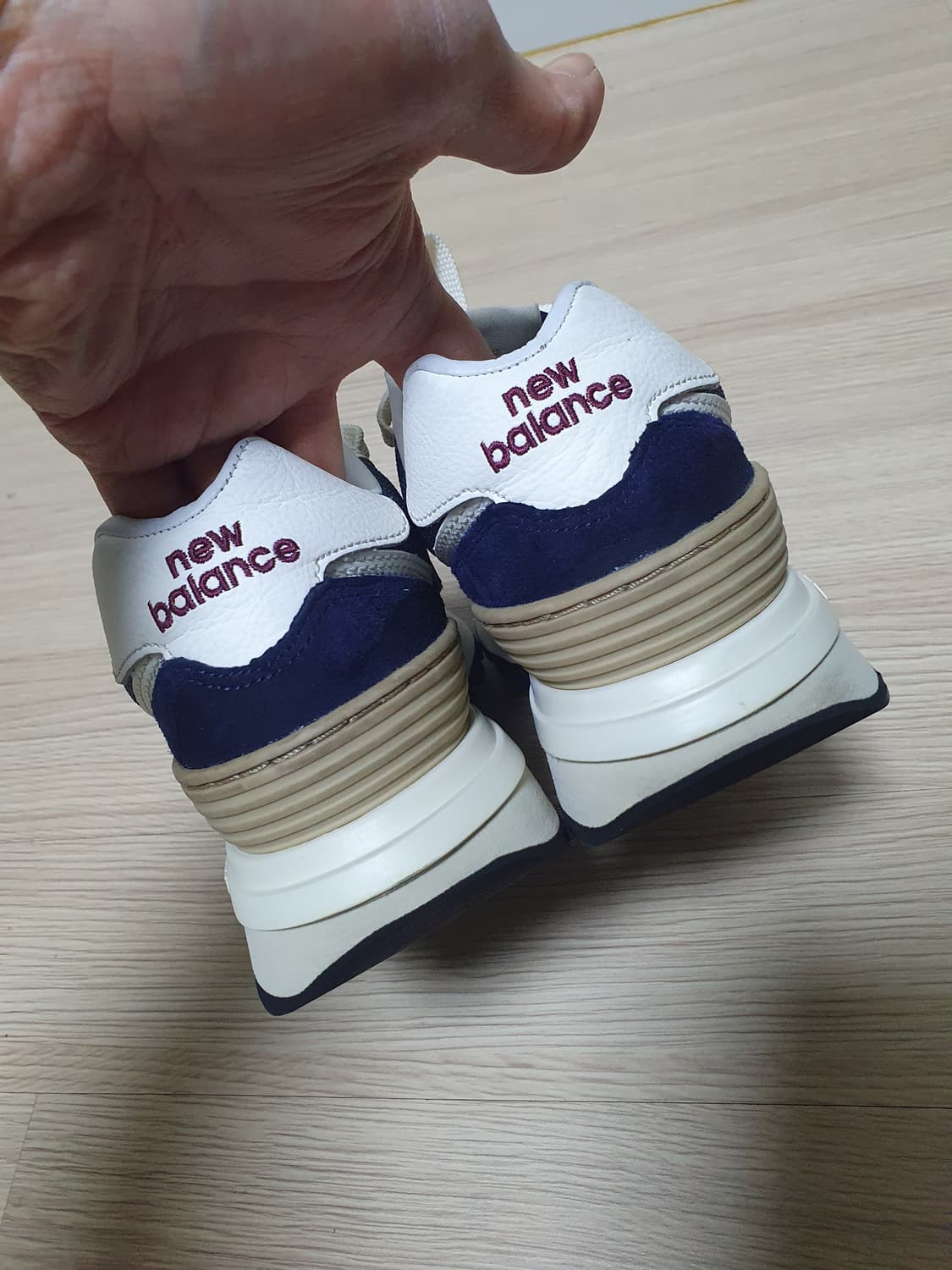뉴발란스 574 레거시 네이비 운동화 225 상품이미지6