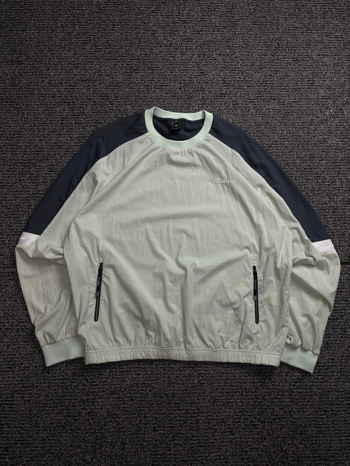 미즈노 아치로고 사이드라인 우븐 박시핏 웜업 1959 상품이미지2