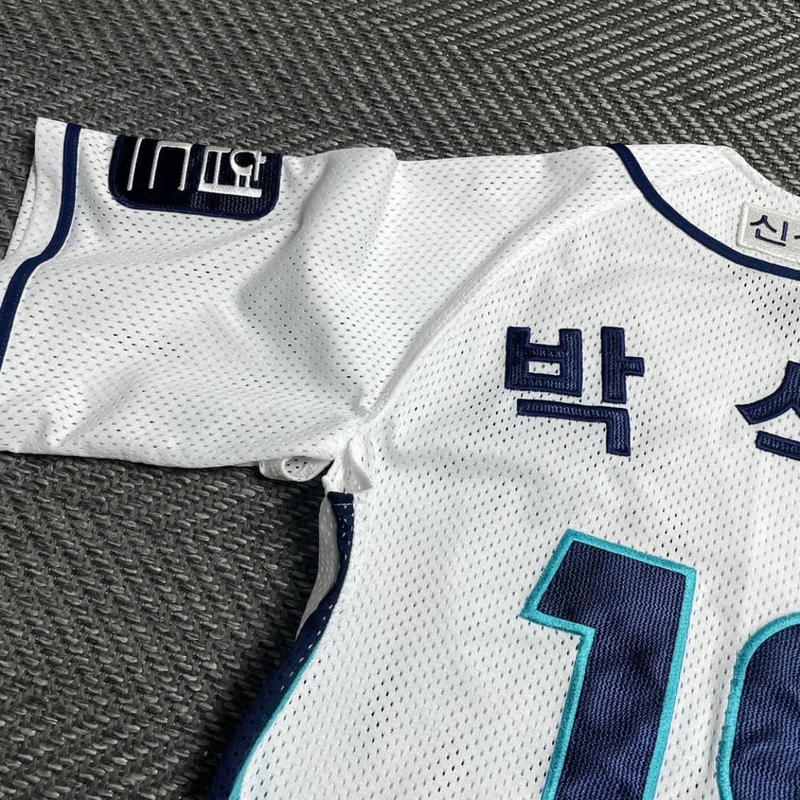 NC 다이노스 어센틱 박석민 베이스볼 유니폼 o 5661 상품이미지7
