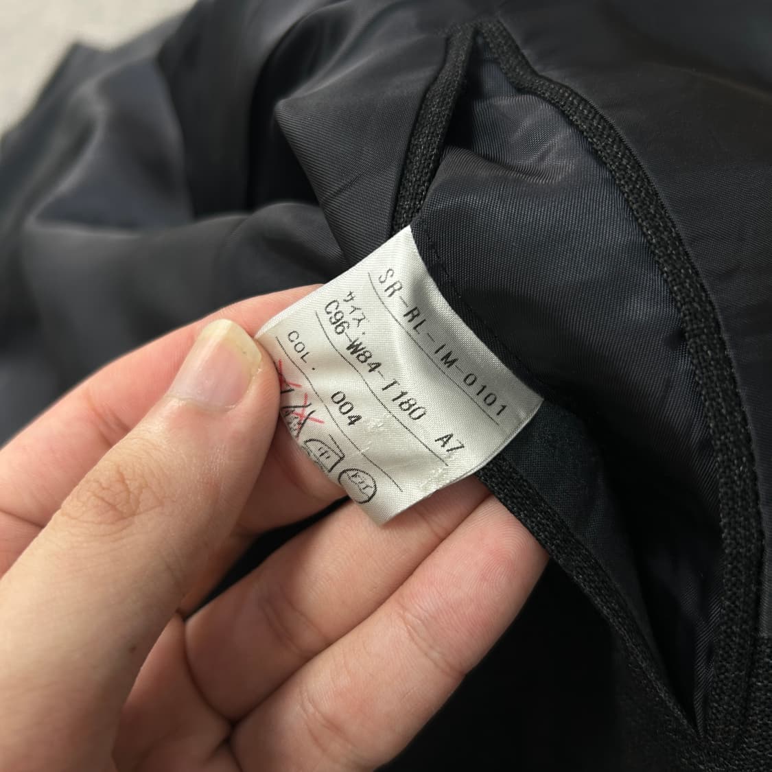 (일본판)폴로 쓰리버튼 차콜 울 블레이저(M) 상품이미지5