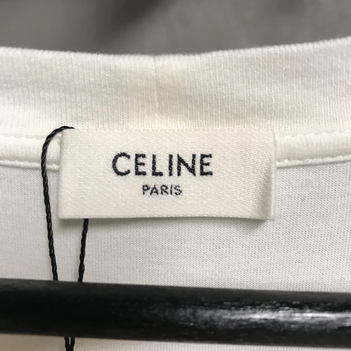 셀린느 화이트 반팔 티셔츠 M 상품이미지5