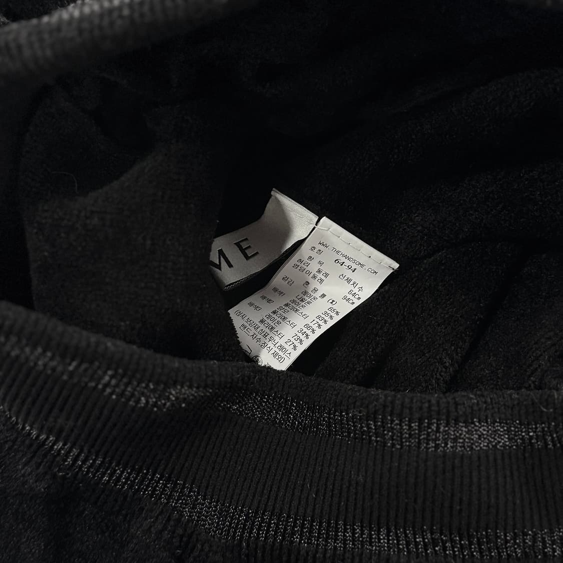 타임 2025 벨벳 와이드 니트 팬츠 상품이미지5