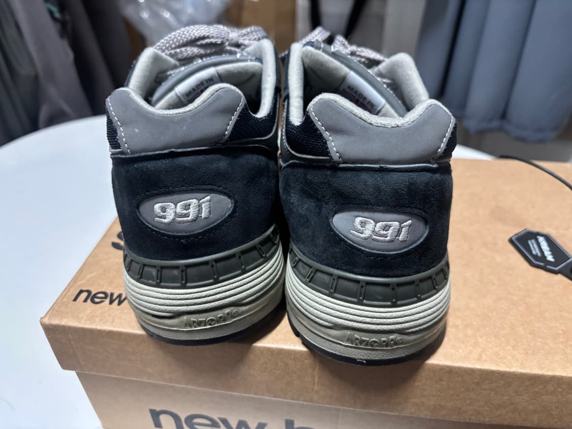 [280] 뉴발란스 991 네이비 280 상품이미지5