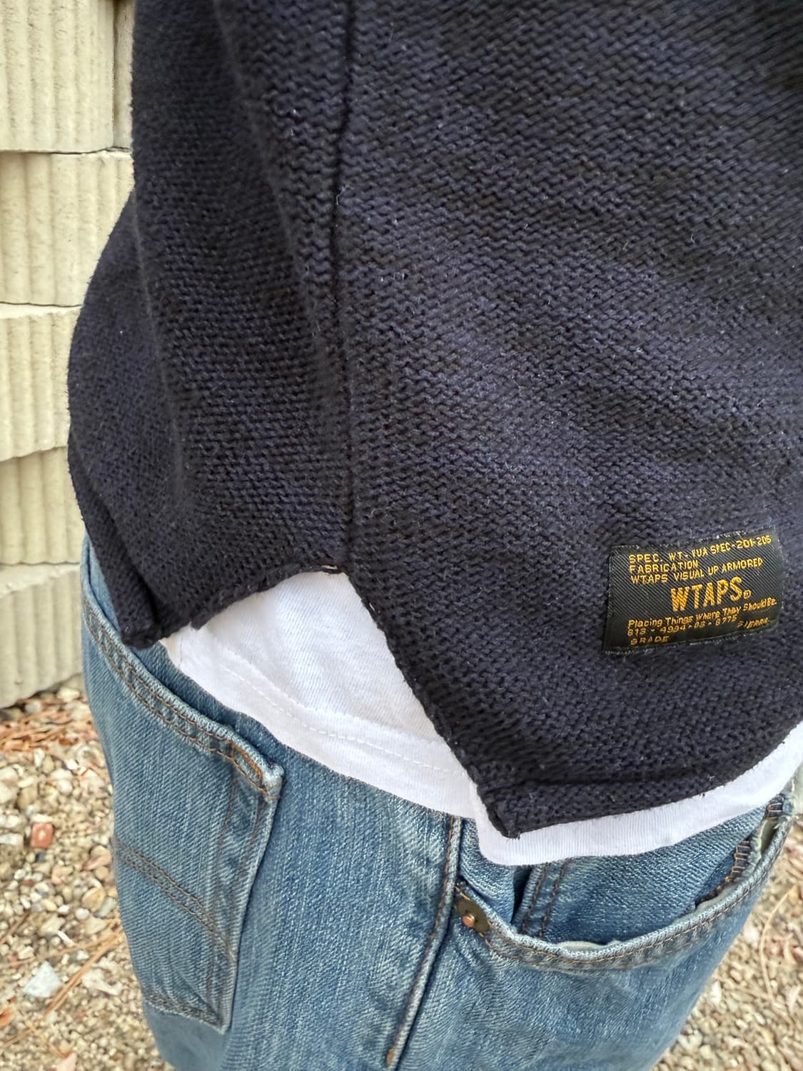 WTAPS 더블탭스 17AW 데끼 라운드 니트 상품이미지4