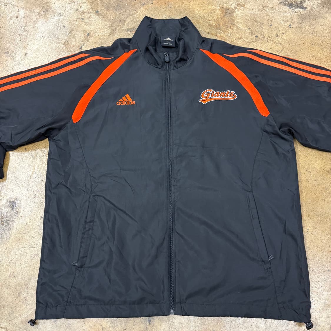 [정품/105] 아디다스 롯데자이언츠 바람막이 자켓 b18 상품이미지3