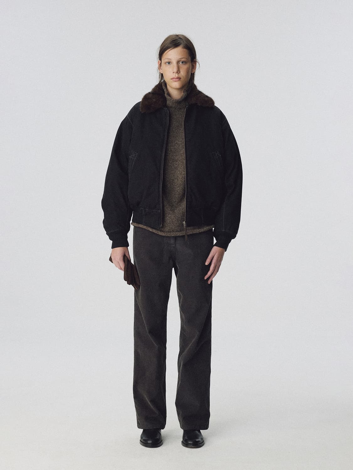 낫띵리튼 코듀로이 팬츠 (차콜/m) 상품이미지1