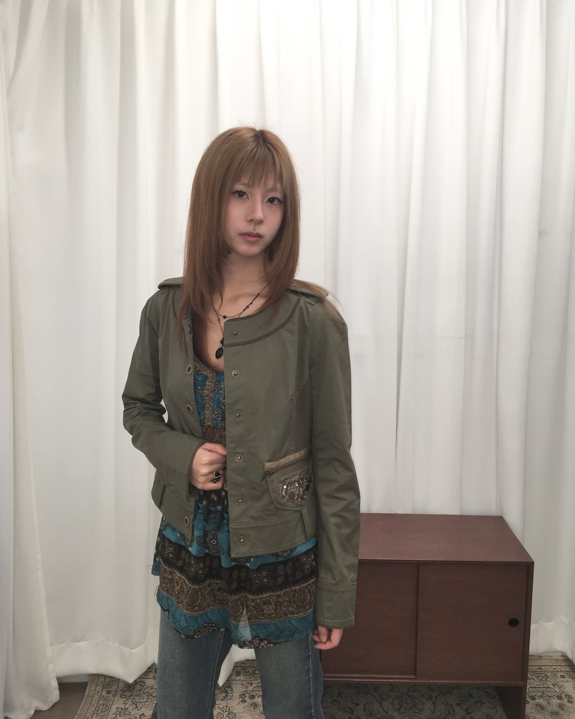 카키 자켓 상품이미지3