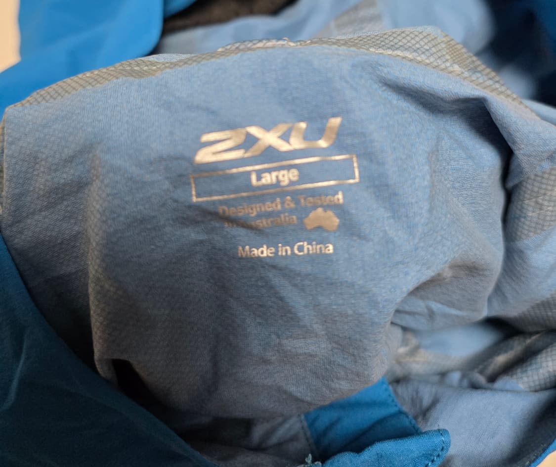 (미시용) 2XU 러닝 바람막이 L - 방수, 신축성, 빛반사 상품이미지4