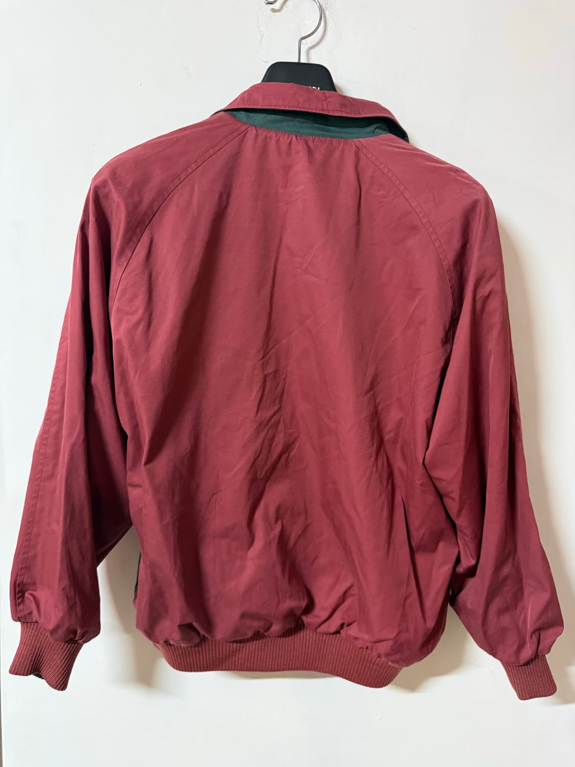 90‘s 라코스테 빈티지 타탄 체크 리버시블 자켓 L 상품이미지3