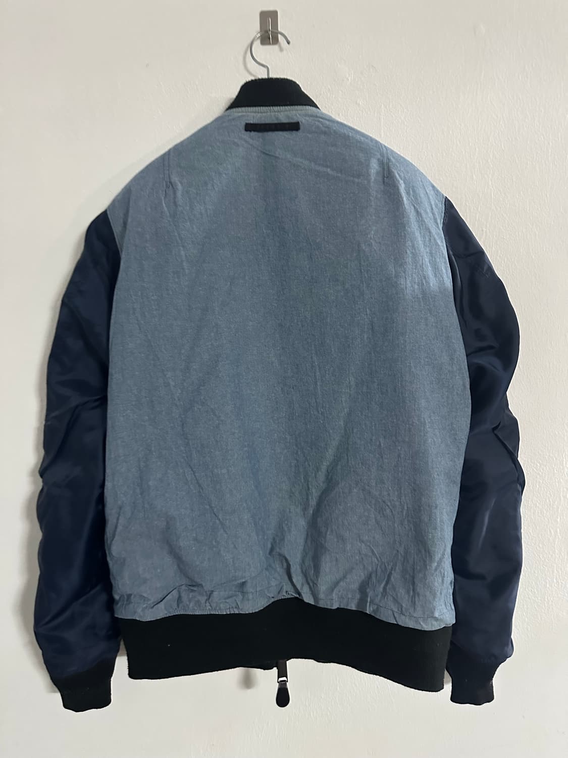 아비렉스 X FAT 콜라보 리버시블 마원 블루종 블랙 상품이미지6