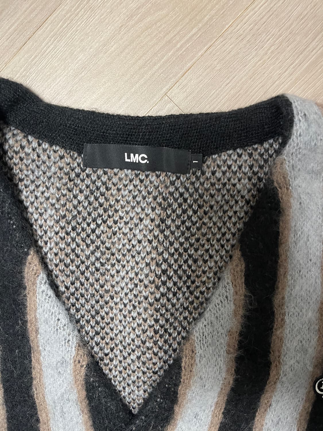 Lmc 스트라이프 가디건 상품이미지2