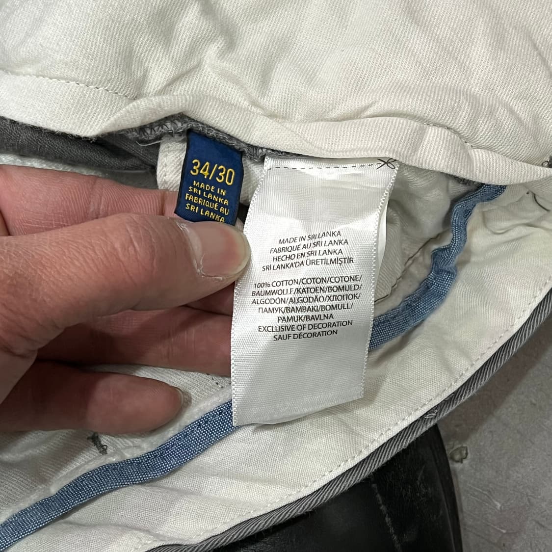  폴로랄프로렌 그레이 치노팬츠 y15521 상품이미지7