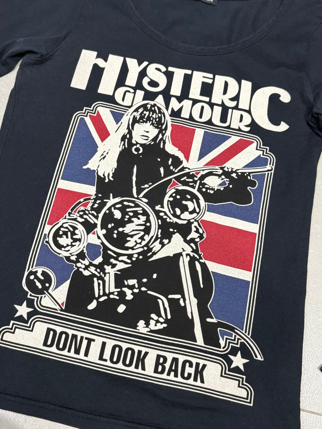 히스테릭 글래머 아카이브 바이커걸 롱슬리브 티셔츠 상품이미지2