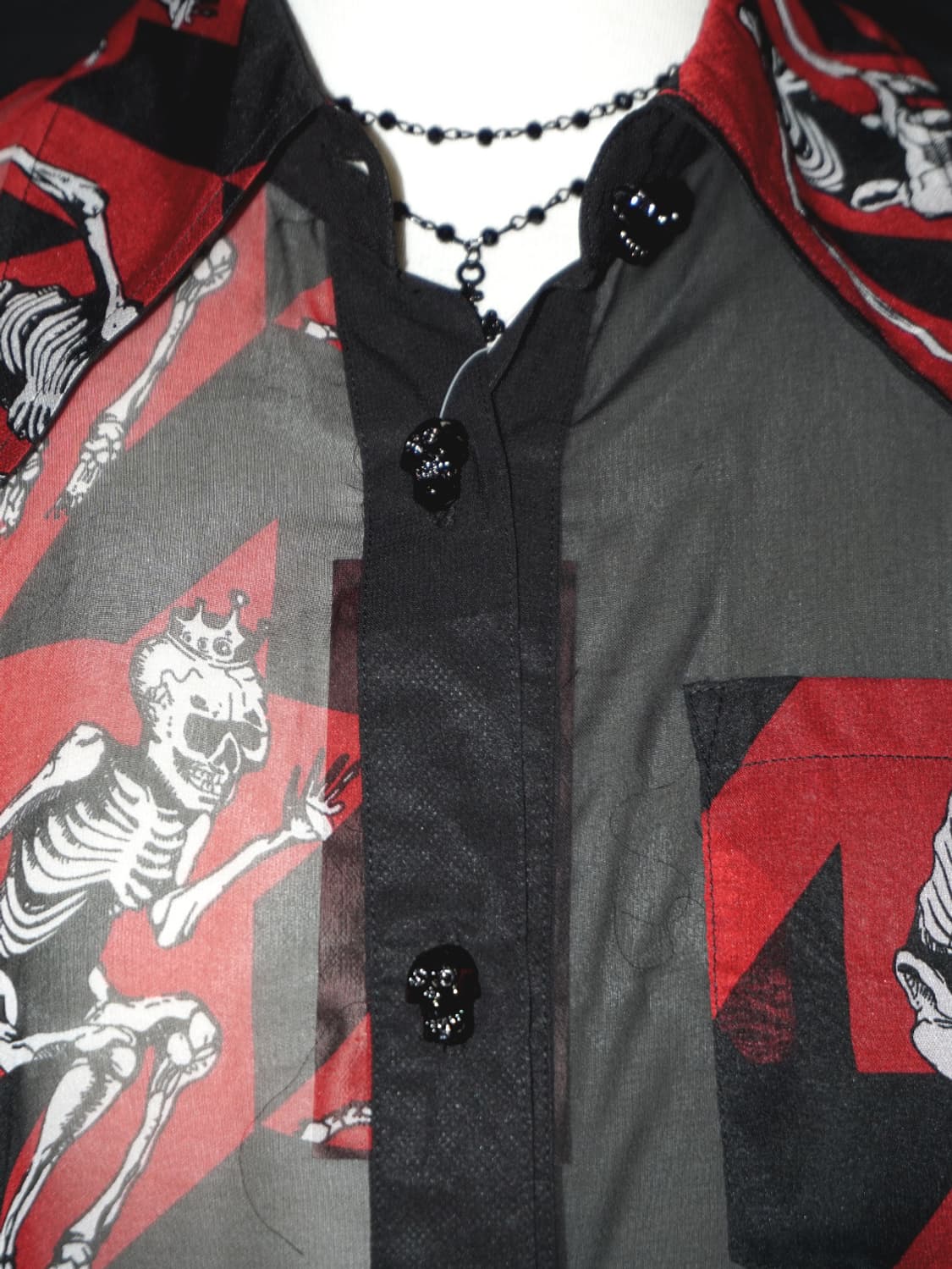 (bodyline bloodstorm) skull see-through  상품이미지4