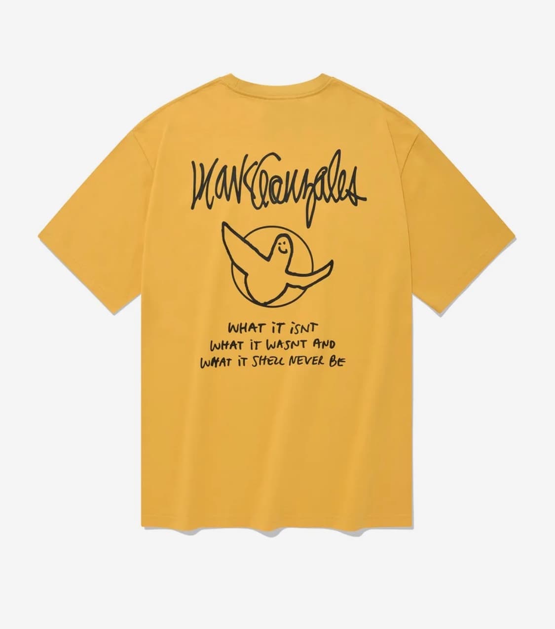 와릿이즌 엔젤 그래픽 티셔츠 상품이미지2