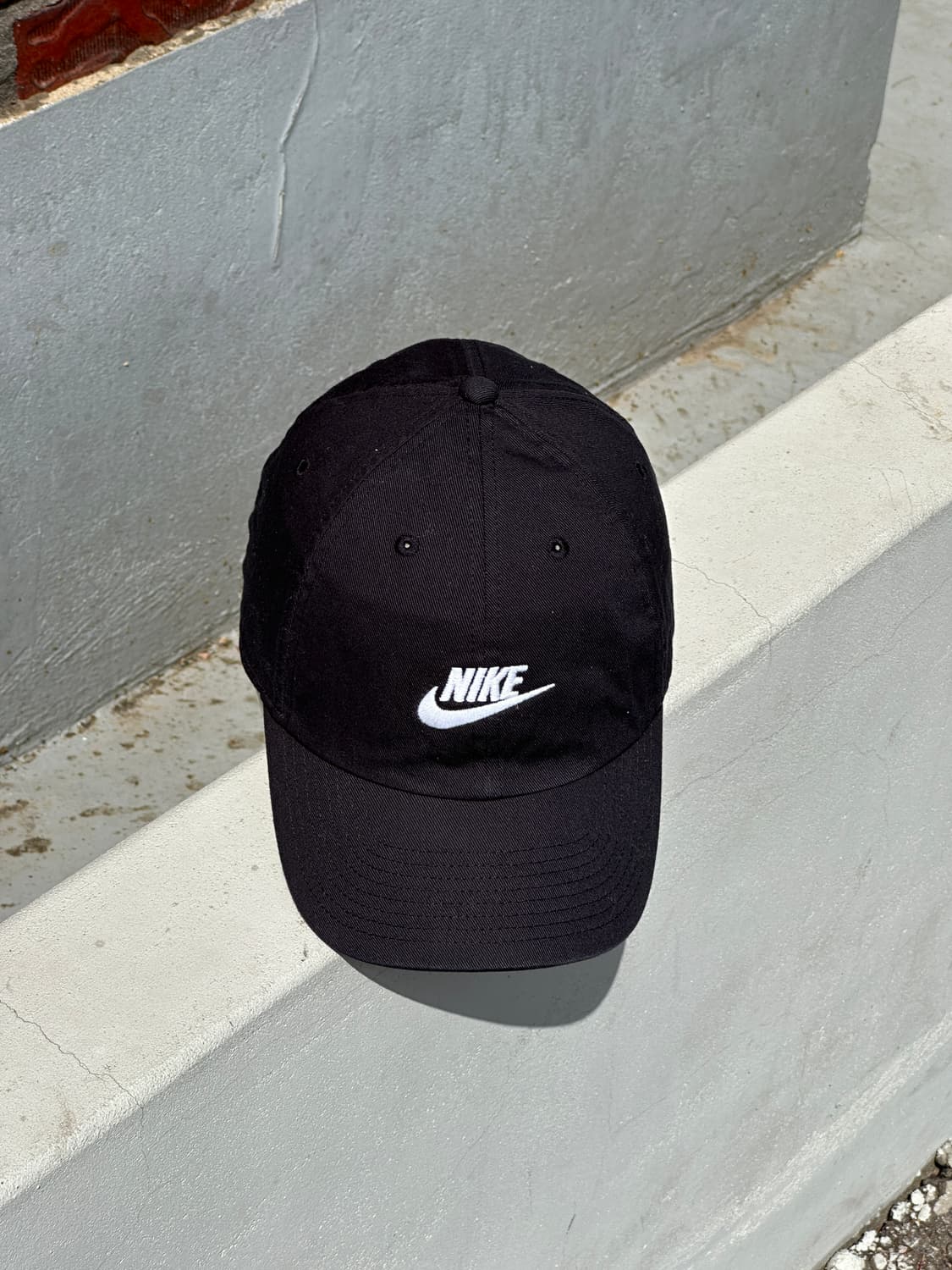 [F] 나이키 로고 블랙 푸츄라 볼캡 모자 상품이미지1