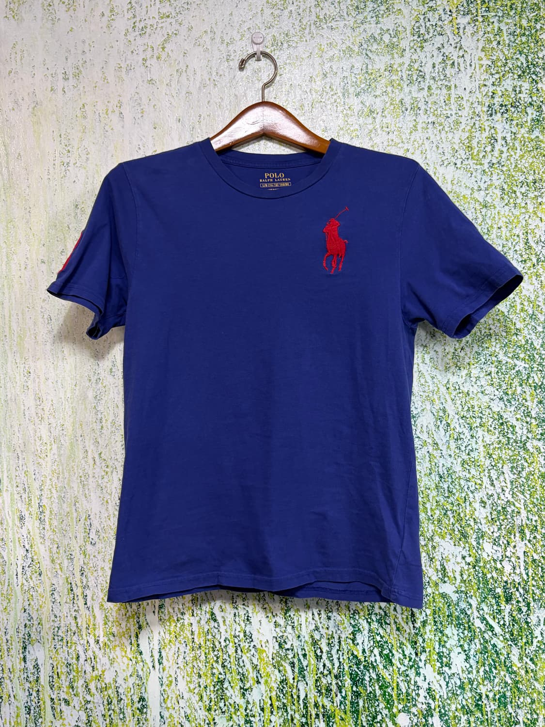 폴로 빅포니 치프키프 네이비 반팔 티셔츠 여성 L 상품이미지5