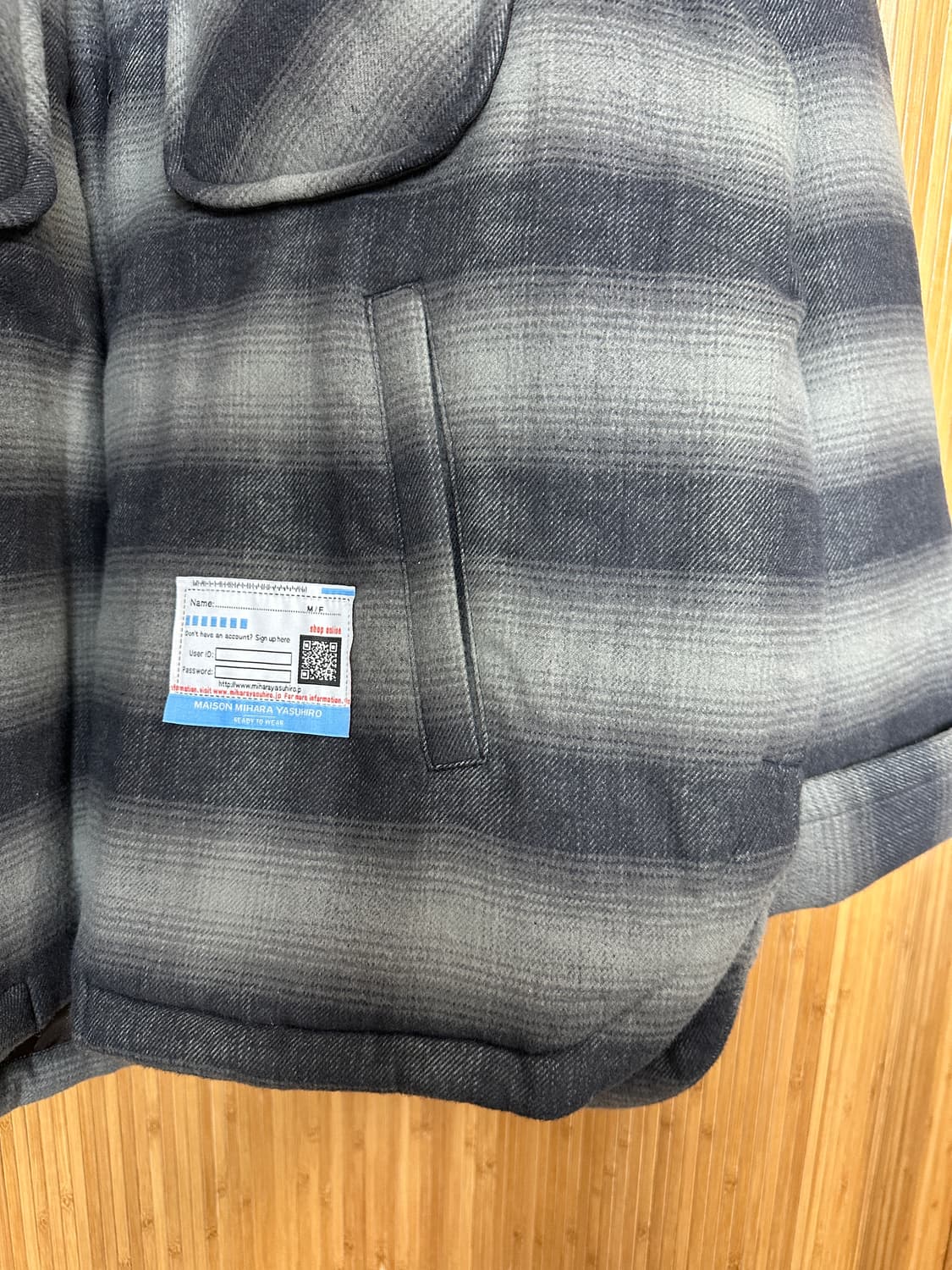 미하라 야스히로 패디드 셔츠 상품이미지6