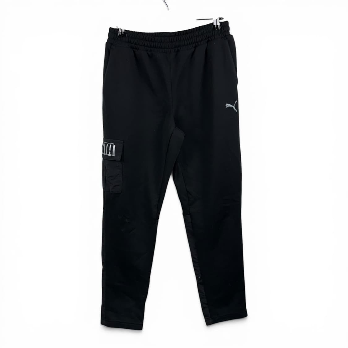 (160) 푸마 키즈/우먼스 트레이닝 카고 팬츠 블랙 상품이미지1